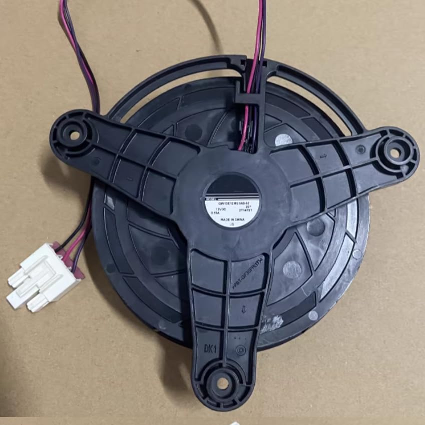 GW13E12MS1AB-52 DC 12V 0.19A 3-Wire Cooling Fan