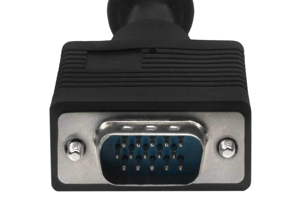 SF Cable, 10ft HD15 VGA Male to 5 BNC Male Cable