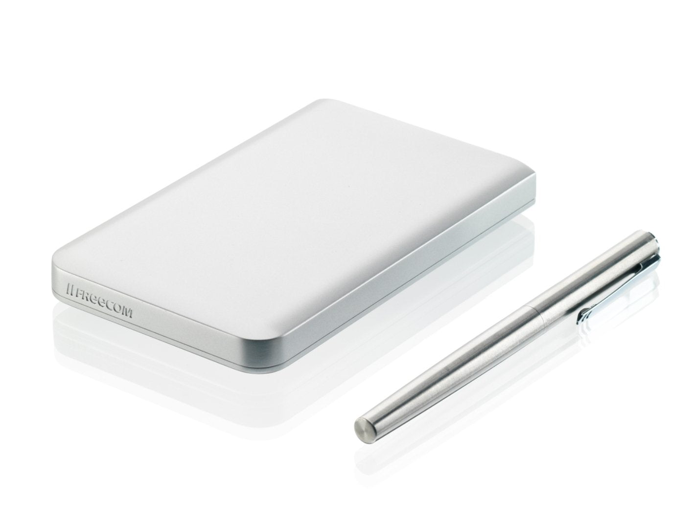 Freecom Mobile Drive Mg 1TB USB 3.0/FW800 Portable External Hard Drive with Magnesium Enclosure for MacBook, Silver 97712