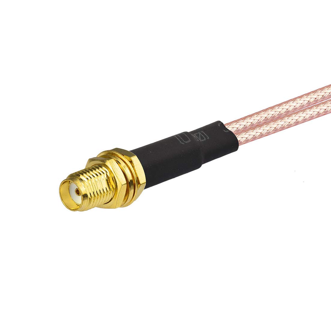 BINGFU 4G LTE Antenna Adapter Splitter Cable SMA Female to Dual SMA Male Cable 15cm 6 inch Compatible with 4G LTE Wireless Router CPE Hotspot Cellular