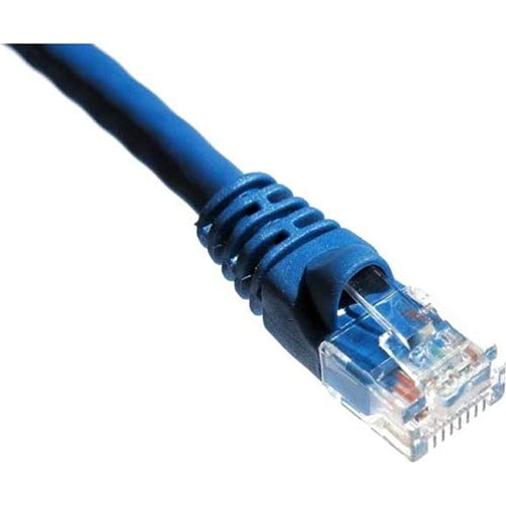 8FT CAT5E 350MHZ PATC CBL MOLD BOOT BLUE