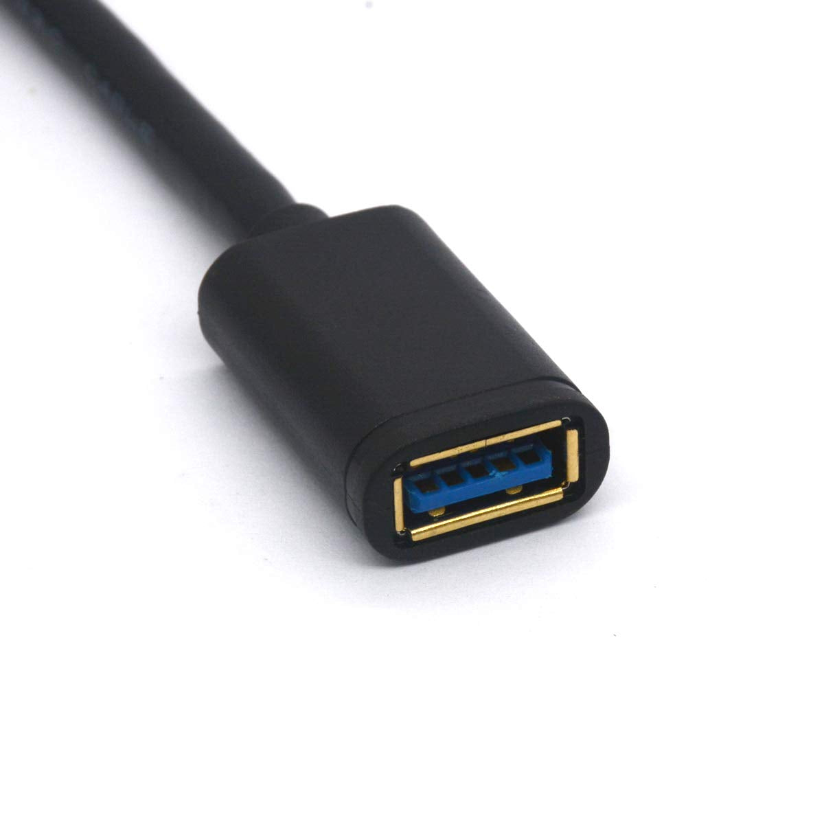 PIIHUSW EMI Free USB 3.0 Male to Female Cable with Ferrite Bead Anti-Interference for Scanner, Camera ect on Enviroment (30cm)