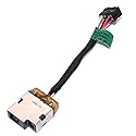 Charging Port DC in Power Jack Cable Replacement for HP Pavilion 11-N 11-P 17-F 17-P Series 756956-SD1 756956-FD1 756956-YD1 756956-TD1