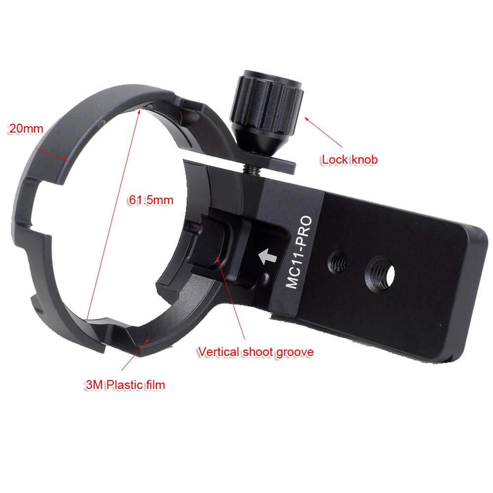 iShoot Lens Collar Tripod Mount Ring Compatible with Canon EF-E Sigma MC-11 Mount Converter Lens Adapter Ring, Lens Support Holder Bracket Bottom is