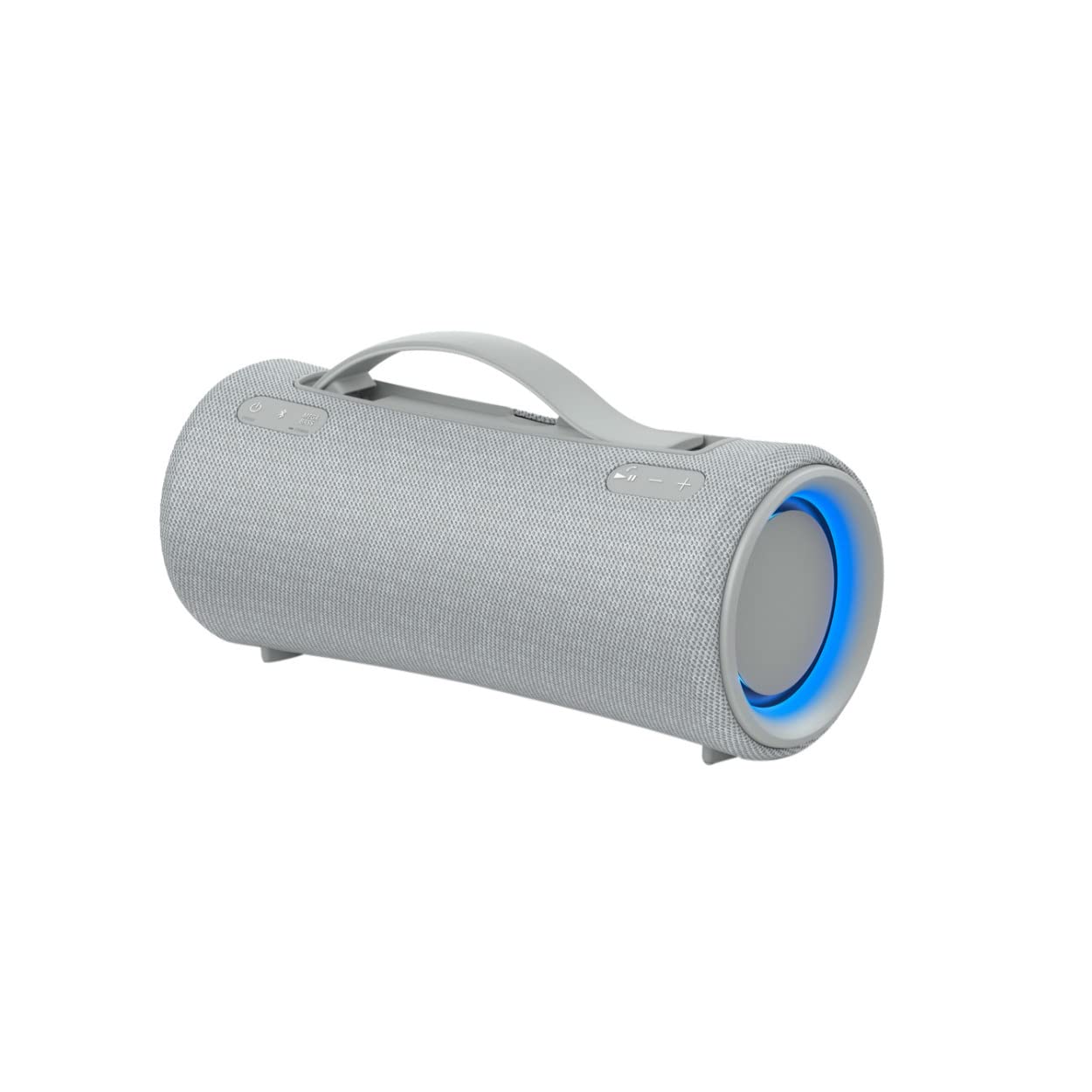 Sony SRS-XG300 X-Series Wireless Portable-Bluetooth Party-Speaker (Light Gray) Bundle with Hard Travel Case (2 Items)