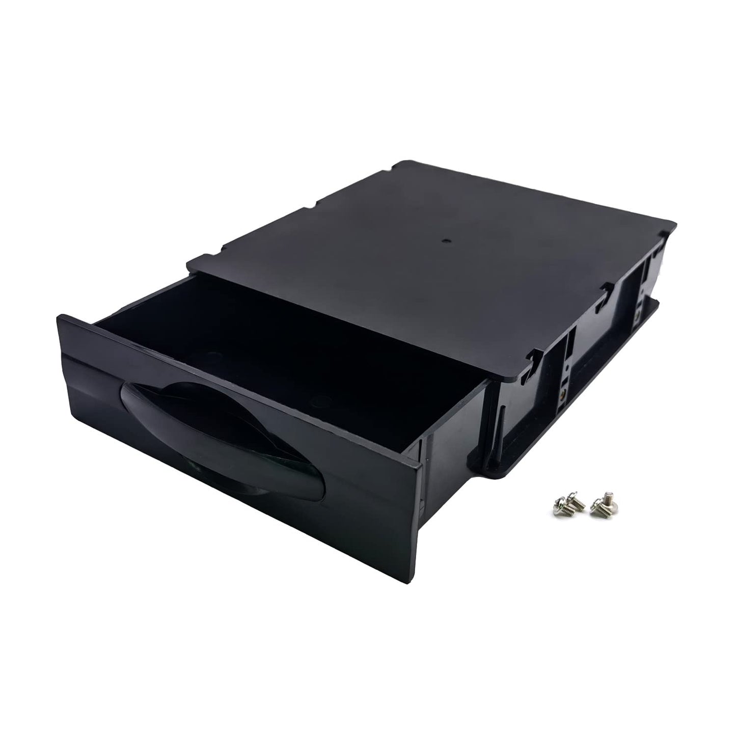 BlueMart 5.25" Black Desktop Computer ATX/MATX Hard Drive Mobile Blank Rack Drawer Tray Devices Storage Box case