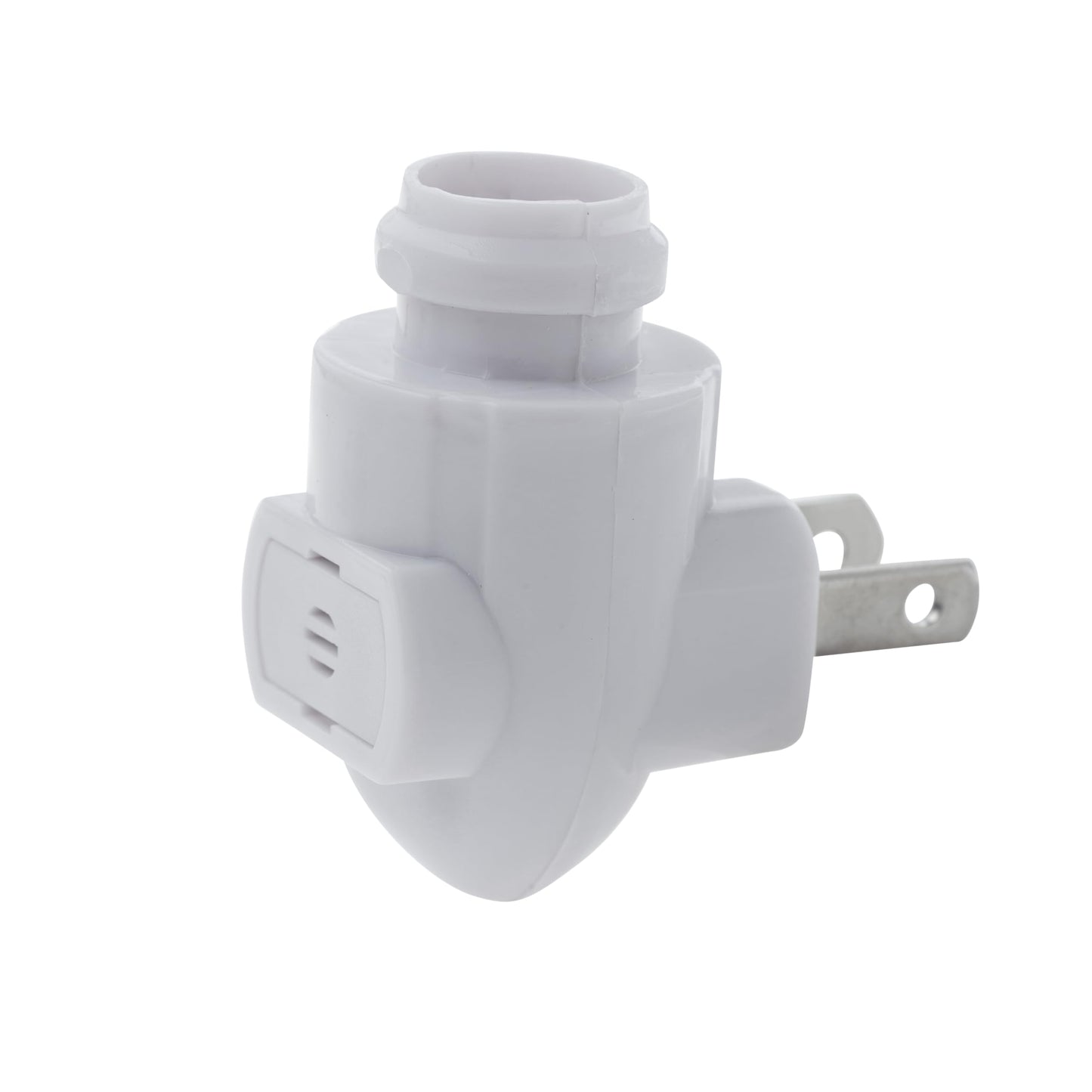 Creative Hobbies White Auto On Sensor Plug in Night Light Module Includes 3 Bulbs and 3 Plastic Clips, Great for Making Your Own Decorative Night