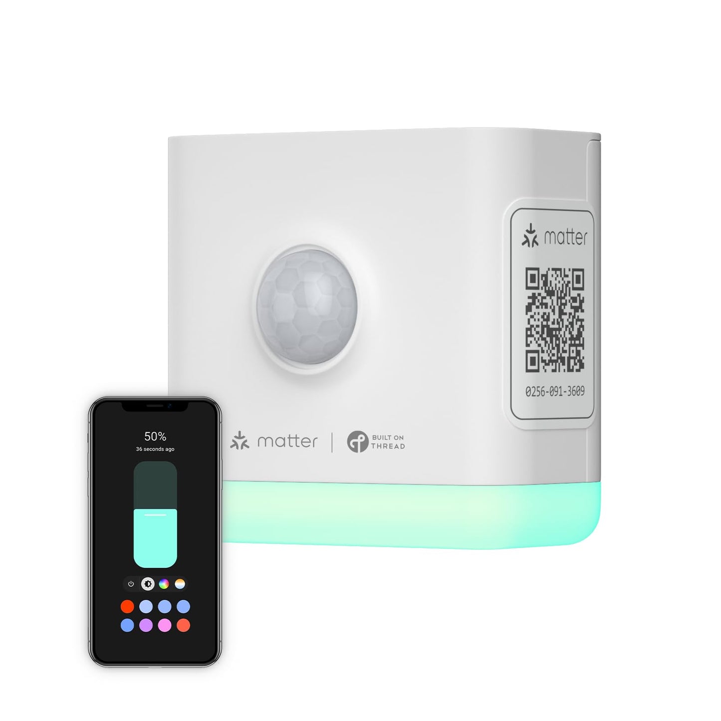 THIRDREALITY Smart Night Light-T,Support Matter Over Thread,3-in-1 RGB Color Night Light with Motion & Illumination Sensor,Local Control,Work