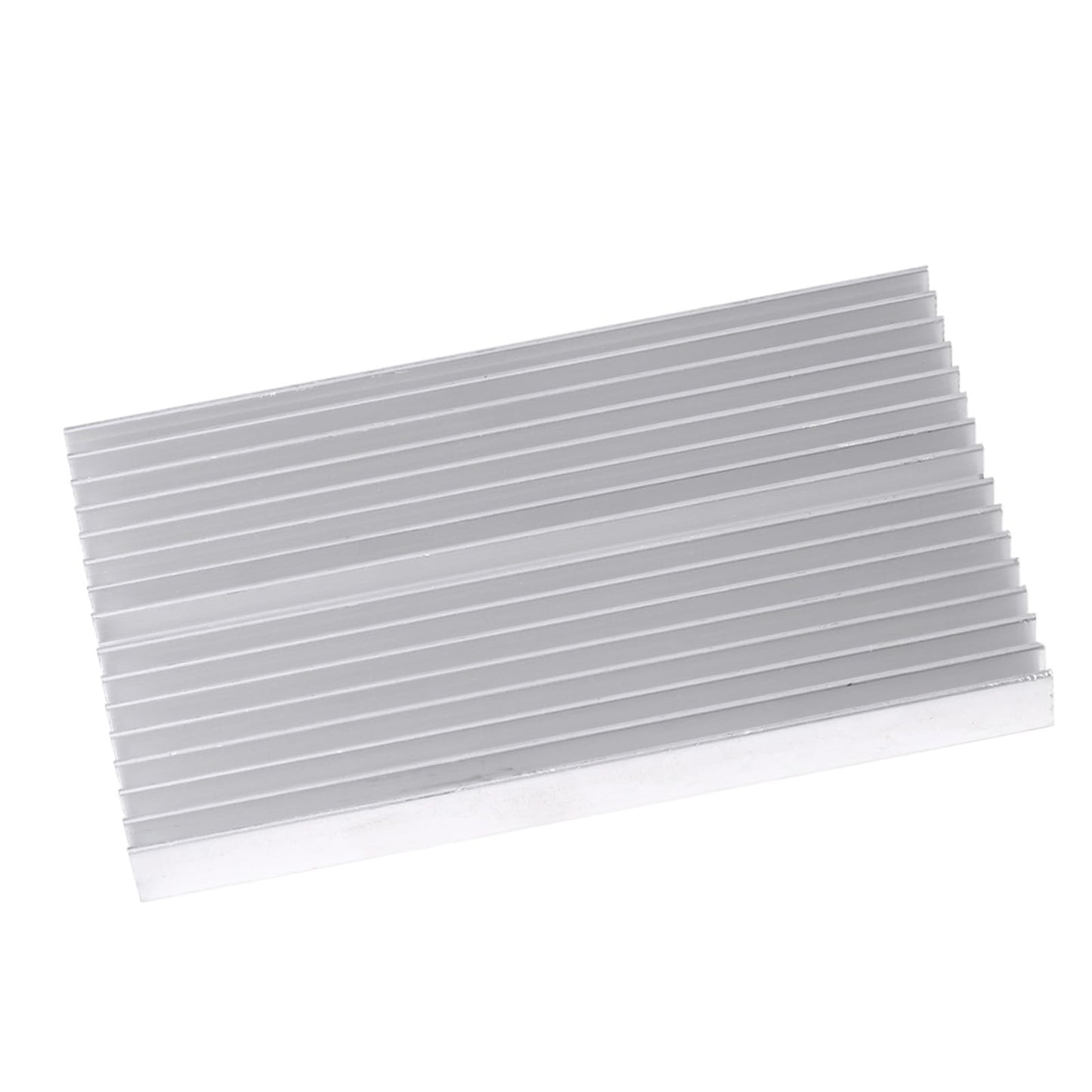 Aluminum Heatsink, Grille Shape Heat Sink Cooling Fin for IC LED Power Transistor 100X60X10mm 16 Teeth