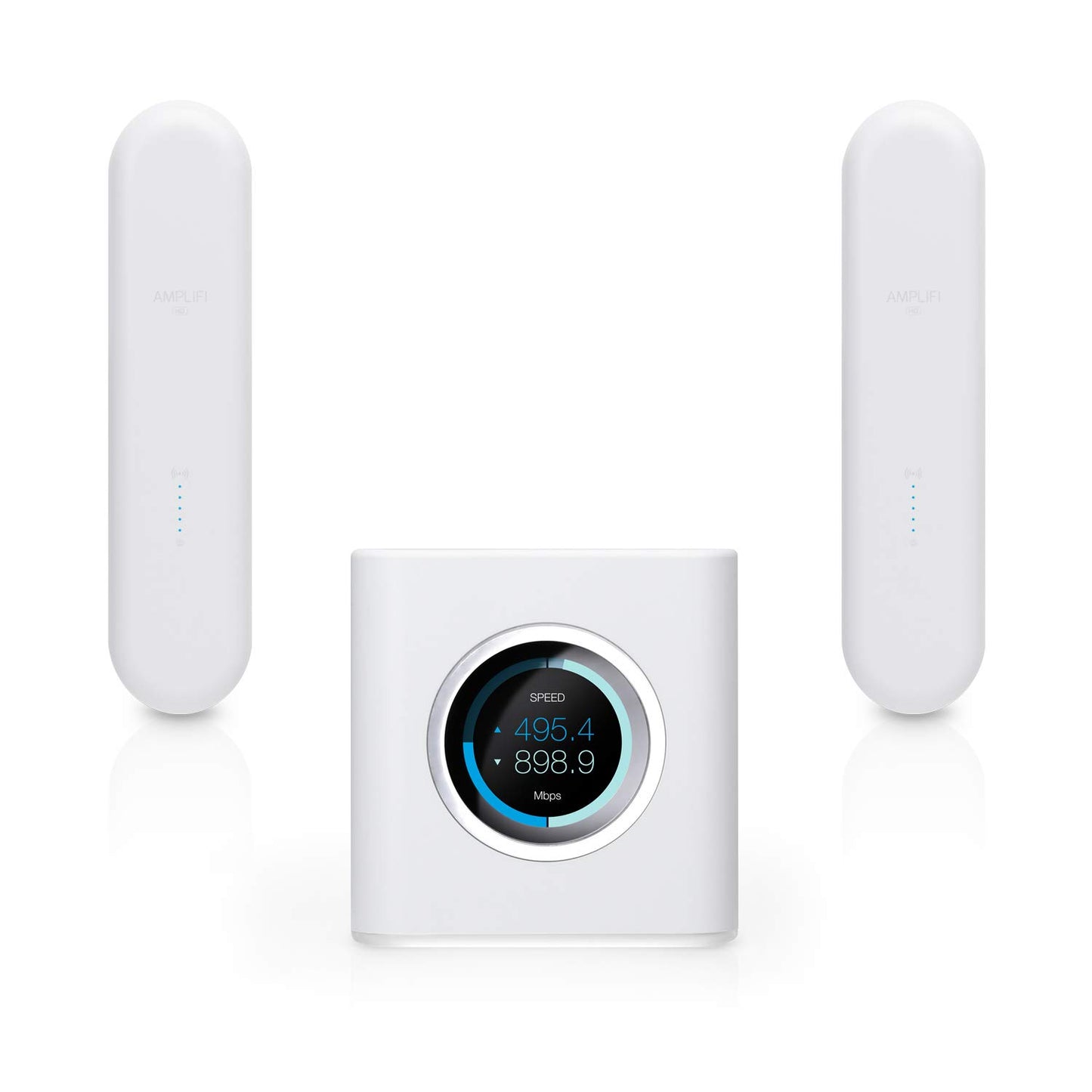 AmpliFi HD WiFi System by Ubiquiti Labs, Seamless Whole Home Wireless Internet Coverage, HD WiFi Router, 2 Mesh Points, 4 Gigabit Ethernet, 1 WAN