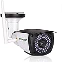 SV3C 5MP WiFi IP Camera Outdoor, Dual Band 2.4GHZ 5GHZ WiFi Security Cameras, Exterior Onvif Cam Support RTSP Browser Viewing, Human Motion Detection