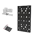 Camera Cheese Plate with 1/4" and 3/8" Threaded Holes,Extension Switching Mounting Plate for Cameras,Tripod and Other Photography Accessories