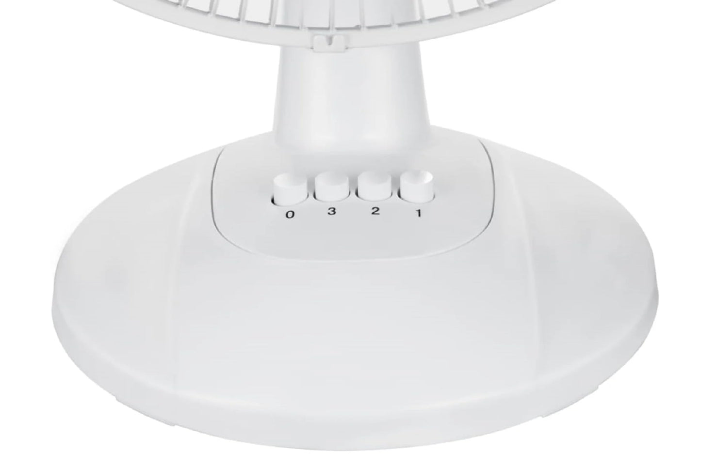 CNEIESD 12-Inch 3-Speed Oscillating Table Fan, 882 CFM Cooling, Adjustable Tilt & Oscillation (White)