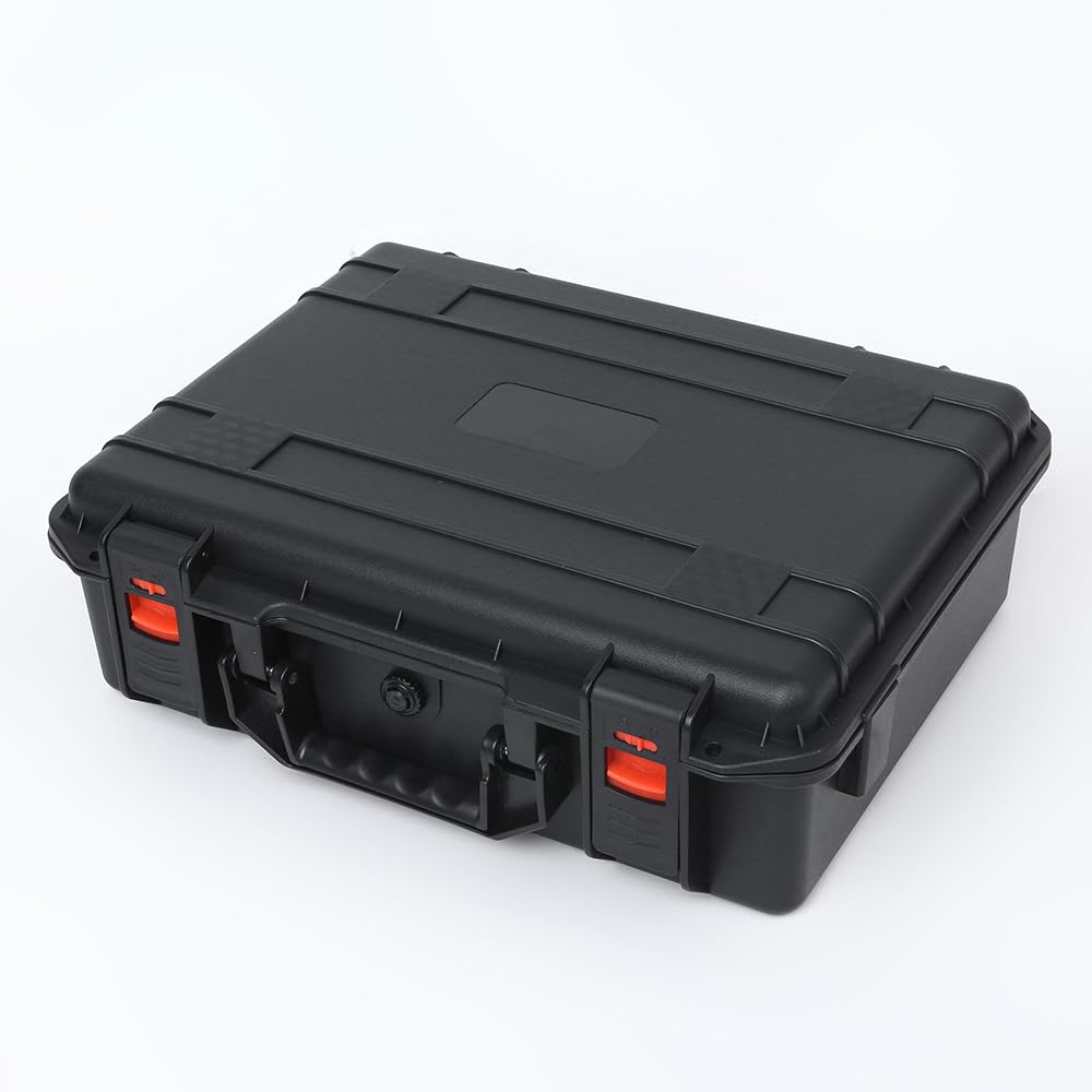 16in Waterproof Hard Shell Case with DIY Customizable Foam Insert (15 x 11 x 4.7in Interior)