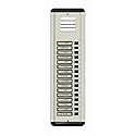 Alpha Communications AM642-16 16 Metal Button L/S Panel, Flush Mount, Aluminium; Requires 0H601 Flush Housing; Vandal-Resistant Speaker Grille