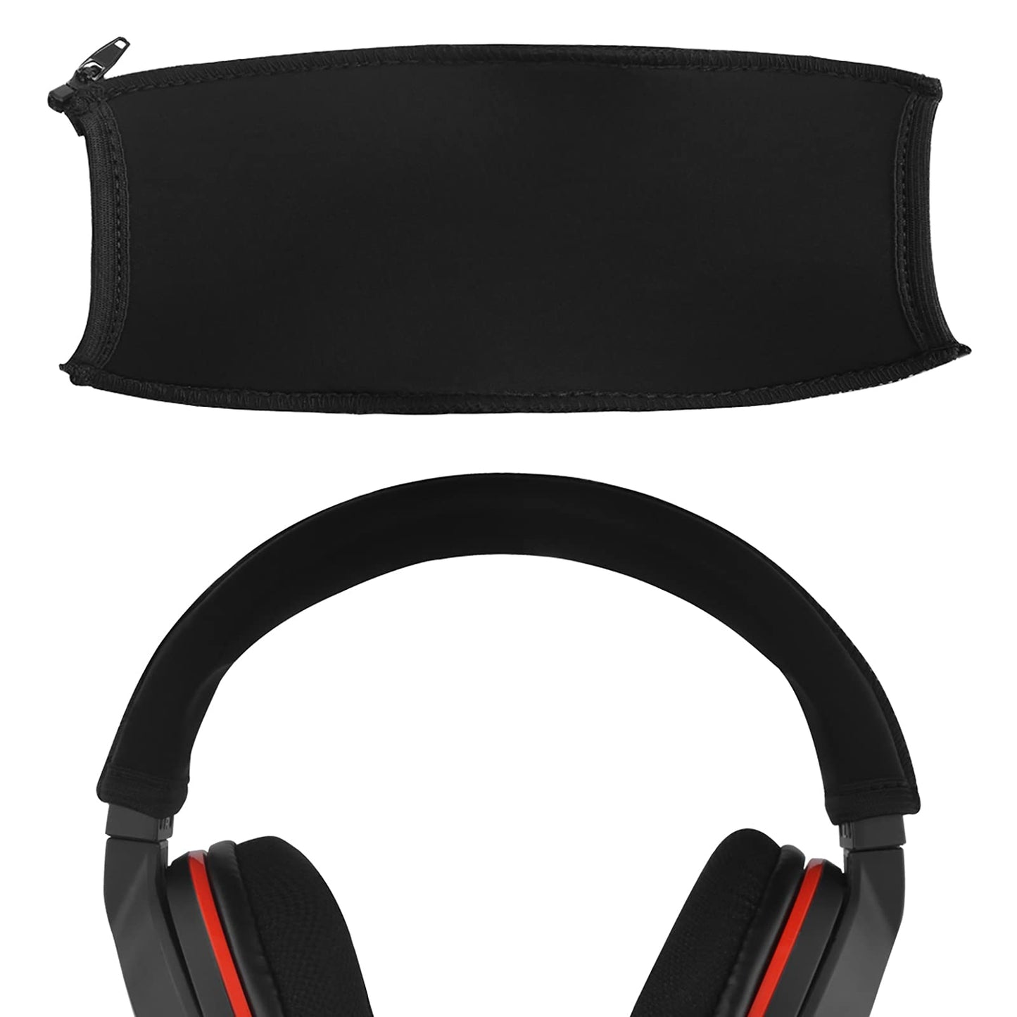 Geekria Headband Cover Compatible with Turtle Beach Elite PRO, Ear Force Stealth 600, Stealth 700 Gaming Headphones, Replacement Repair Part, Easy DIY
