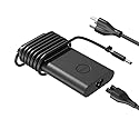 PowerPortnerLink 130W Laptop Charger 4.5mm Tip Compatible with Dell Precision 5540 5530 5520 5510, XPS 15 9570 9560, Inspiron-Plus 16 14 15 17