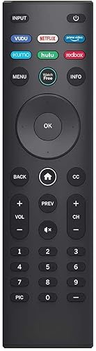 Universal for VIZIO Smart TV Remote Control Replacement XRT140 Compatible with VIZIO All LED LCD HD 4K UHD HDR Smart TVs