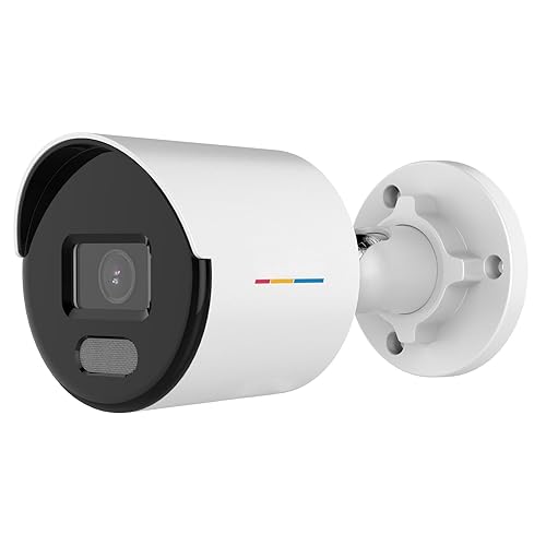 VisiSecure DS-2CD1047G2-LUF 2.8mm, 4MP Color-Vu Hik PoE Bullet Camera with 24/7 Color Vision, Human/Vehicle Detection, IP67 Weatherproof, 120dB WDR