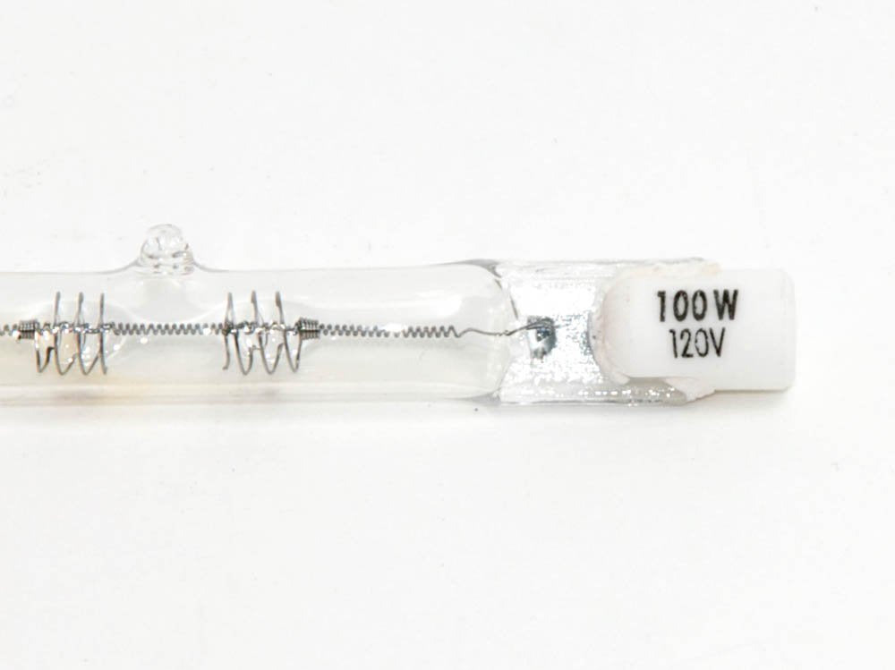 Bulbrite Q100T3/S 120-Volt Halogen Short J-Type Torchiere Bulb, 100-Watt, 100W