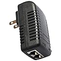JacobsParts 24V 1A 24W 802.3af Passive PoE Injector Power Over Ethernet Adapter for IP Cameras Phones WLAN AP