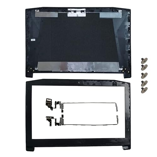 New for Acer Nitro 5 AN515-42 AN515-41 AN515-51 AN515-52 AN515-53 Rear Lid TOP Case Laptop LCD Back Cover with Screws and Bezel and Screen Hinges