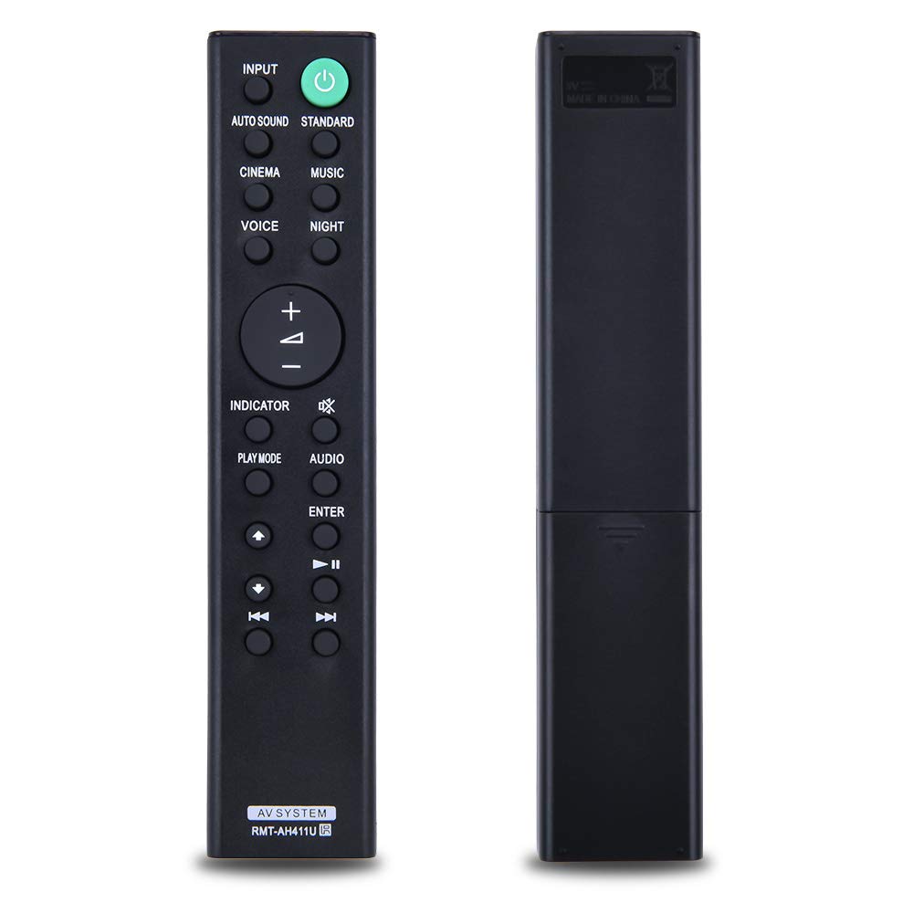 New RMT-AH411U Remote Control Replacment for Sony Sound Bar?Compatible with HT SF200 HT SF150 HT-S100F HT-SF200 HTS100F HT-S100F HT-SF150 HTS100F Home