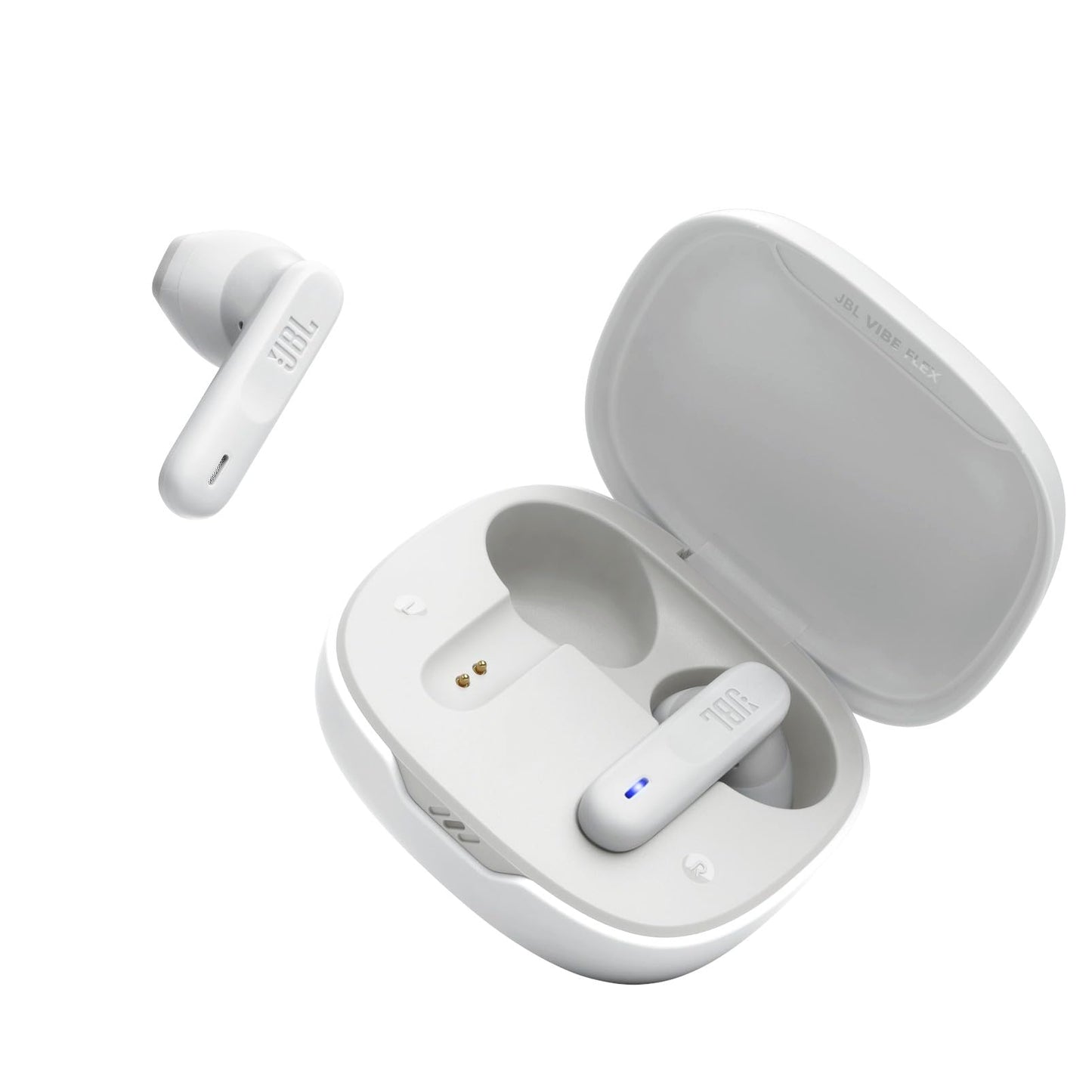 JBL Vibe Flex True Wireless Earbuds - Bluetooth Earphones with Deep Bass Sound, IP54 Water & Dust Resistant, Long Battery Life, Voice Assistant…