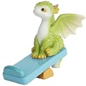 IZKOOKE Cute Dragon Cell Phone Holder, Resin Phone Stand Cellphone Animal Desk Phone Stand for All Mobile Phones Stand Desk Ornaments (Dragon)