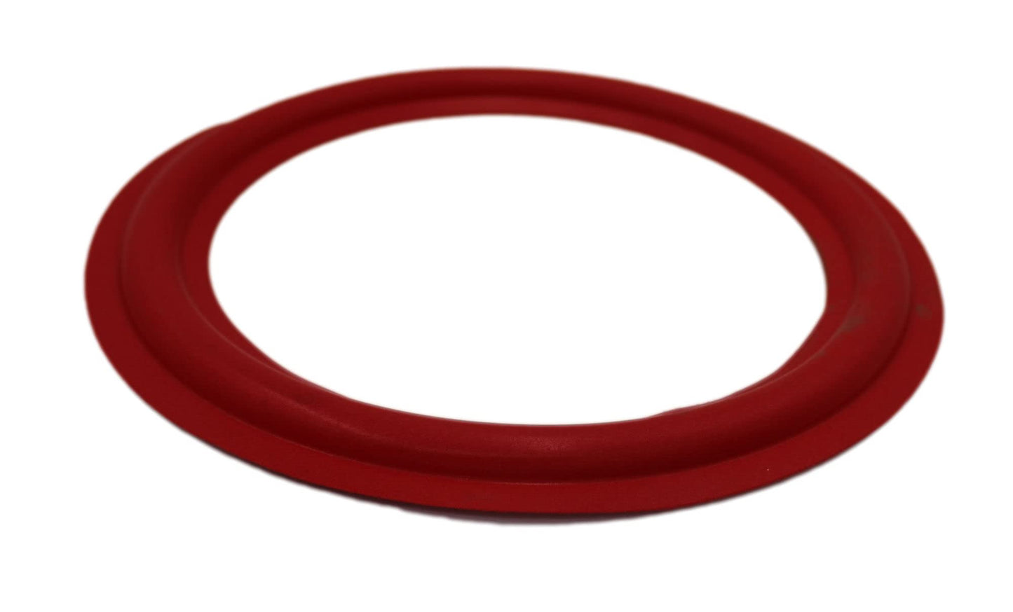 IMC Audio Red 10 inch Rubber Speaker Foam Edge Subwoofer Surround Rings Replacement Parts for Speaker Repair or DIY 2 Pieces