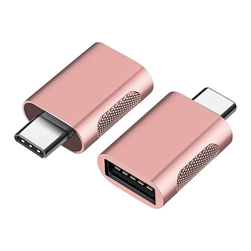 BEYEE USB C Adapter (2 Pack),High-Speed Data Transfer, USB-C to USB 3.0 Female Adapter for MacBook Pro 2020, iPad Pro 2020, Samsung Notebook 9,Dell…