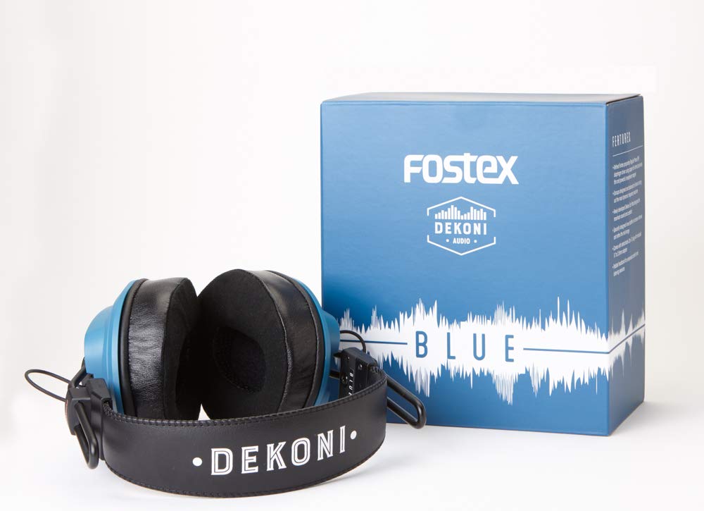 Dekoni Audio Blue - Fostex/Dekoni Audiophile HiFi Planar Magnetic Headphone