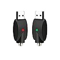 USB Thread Cable,USB Smart Charger Cable, Overcharge Protection Adapter with LED Indicator Adapter for Wireless Soldering Iron 2Pieces
