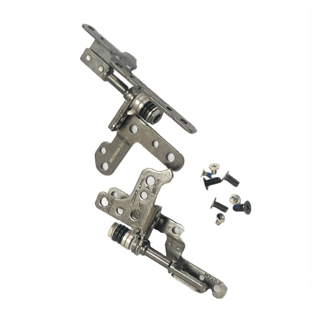 GinTai Laptops LCD Screen Shaft Hinges Right + Left Set Replacement for Lenovo Ideapad 5-15IIL05 81YK / 5-15ARE05 81YQ / 5-15ITL05 82FG / 5-15ALC05