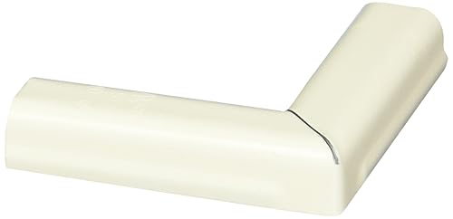 Wiremold Legrand V511 90 Degree Raceway Flat Elbow Fitting, Ivory,White