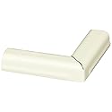Wiremold Legrand V511 90 Degree Raceway Flat Elbow Fitting, Ivory,White