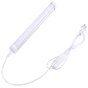 Ledytech 12inch 1200LM LED Under Cabinet Light, T8 Integrated Tube Light Fixture for Utility Shop, Ceiling Lighting with ON/Off Switch Equ 50w Warm