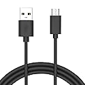 AlyKets 3-Ft USB-A to USB-Micro Cable Replacement Camera USB Charger Cord for Nikon D3400 D3500 D5600 D7500 1J5, Canon PowerShot SX720 HS Accessories