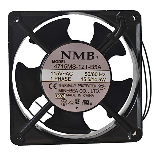 4715MS-12T-B5A 115V 15.5-14.5W 12038 12CM Cooling Fan