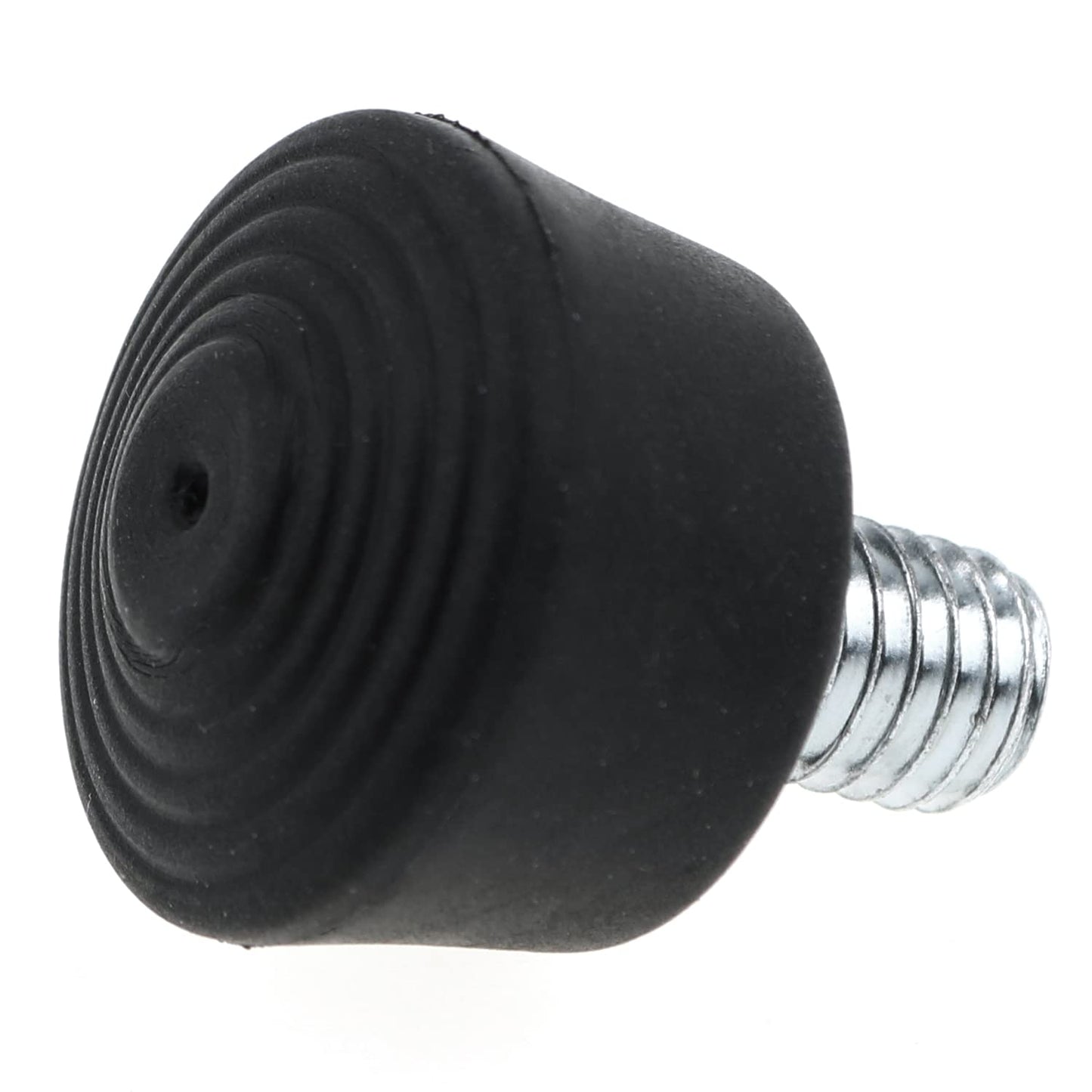 LUORNG 3pcs Antislip Rubber Tripod Feet Spike 3/8" Photography Accessories, Black