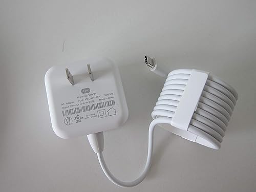 C010001 USB-C 5V 3A or 9V 2.67A 24W Replacement Power Adapter for eero Pro 6 Mesh WiFi & More