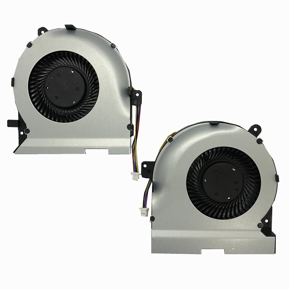 Landalanya Replacement New CPU and GPU Cooling Fan for Asus ROG Strix GL502VS GL502VSK GL502VY Series MF75090V1-C540-S9A MF75090V1-C550-S9A K0709I