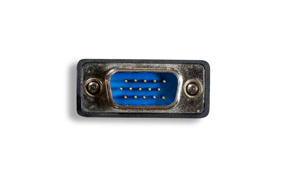 Cablelera ZC77ETMM-03 Super VGA with Ferrites, HD15 M/M, 28 AWG, OD:9.0mm,Shielded, 3'