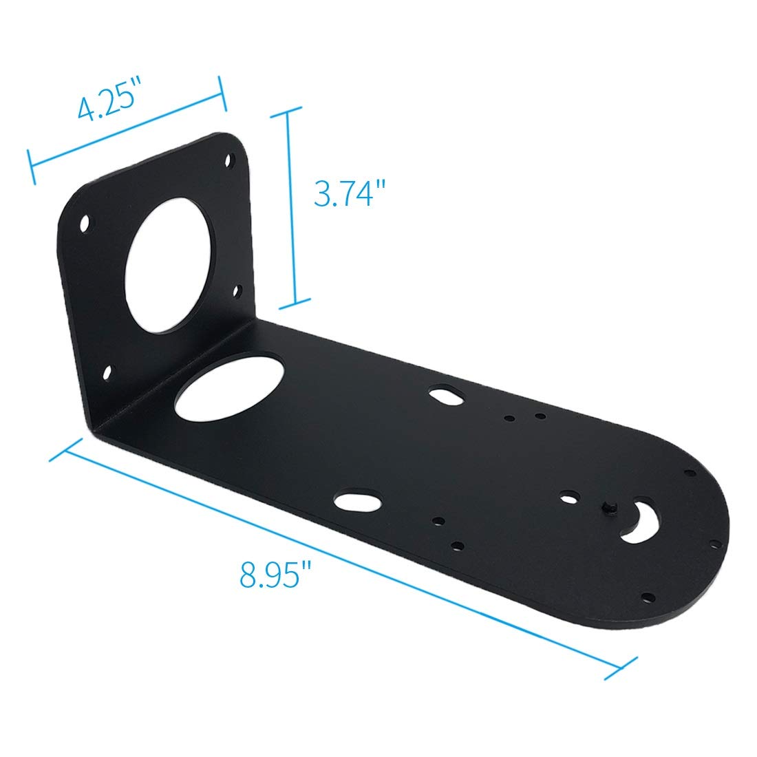 SMTAV PTZ Camera Mount, Small Universal Wall Mounting Bracket Compatible with PTZ Camera (Wall Mount Bracket)