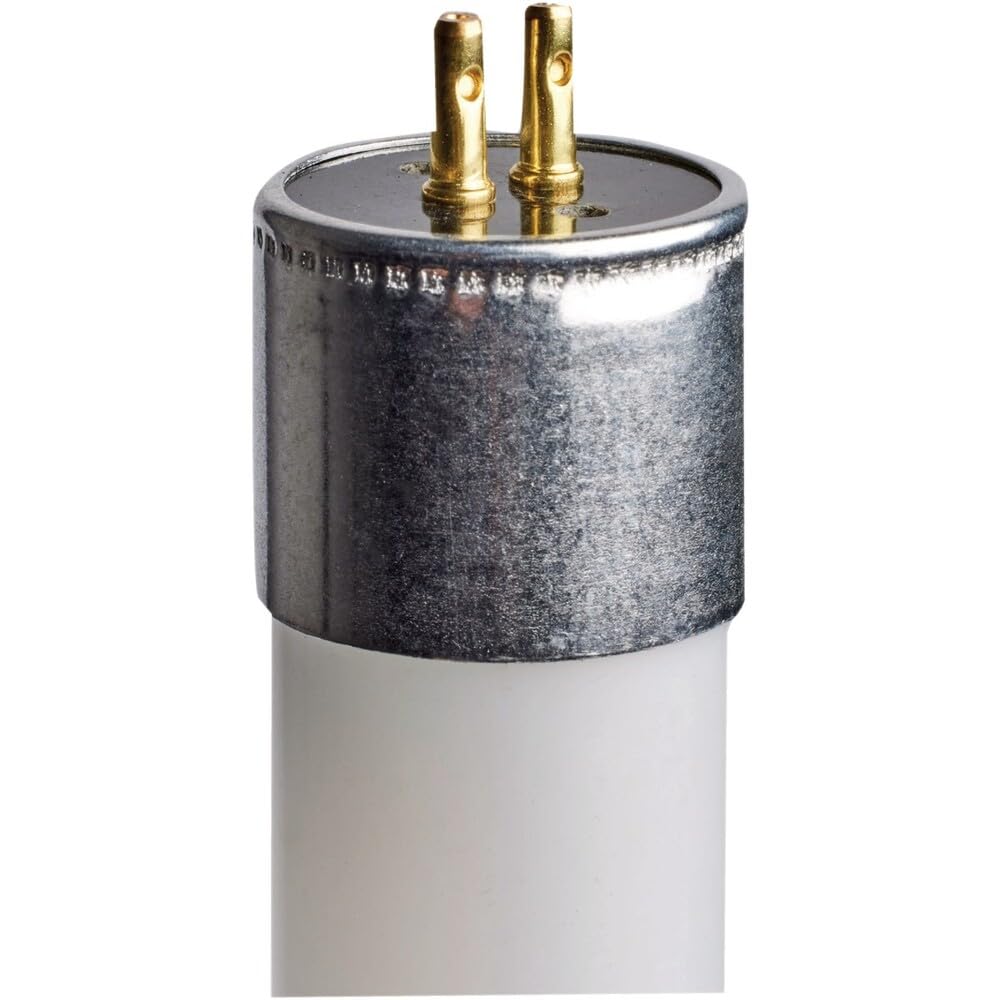 Satco 6W Equivalent 9 in. Cool White T5 Bi-Pin Ballast Bypass LED Tube Light Bulb - 1 Each