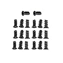 Computer Case Fan Screws PC Fan Screws for 70mm, 80mm, 90mm, 92mm, 120mm, 140mm PC Cooling Fan (20 Pack)