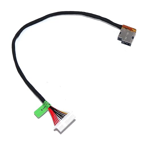 Replacement DC Power Jack Socket Charging Port Cable Harness for HP Pavilion Gaming 16-A 16-A0001TX A0067TX 16-A0004TX L72703-001 L71031-F4 L71031-Y14