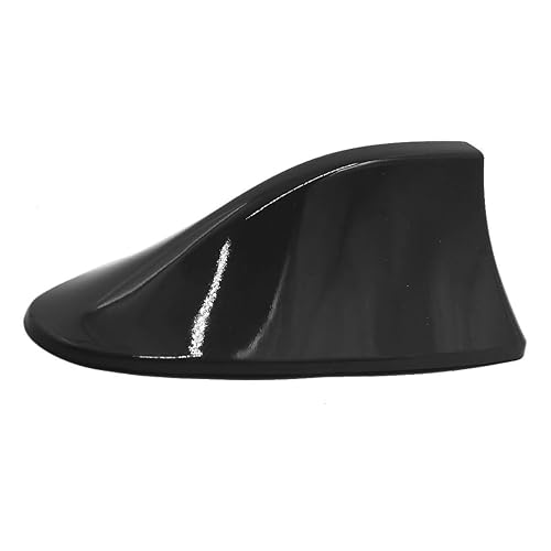 uxcell Universal Fits Car Roof Top Shark Fin Style Decorative Antenna Aerial Black