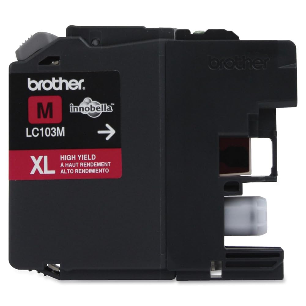 Brother International LC103M High Yield Magenta Ink Cart