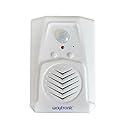 waytronic Replaceable Voice PIR Infrared Motion Sensor Activated Welcome Doorbell for Shop Store Christmas MP3 Audio Files to Play Speech?Sound Player